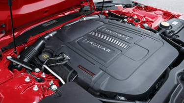 2013 Jaguar F-type V8 S supercharged 5-litre engine