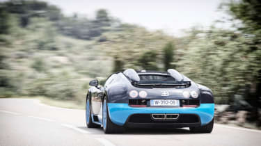 Bugatti Veyron Vitesse wing up