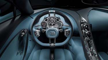 Bugatti Tourbillon – steering wheel