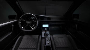 HWA Evo Mercedes 190E restomod interior