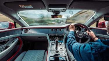 Bentley Continental GT interior