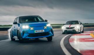 Petrol v electric hot hatchbacks