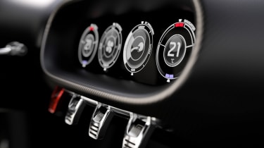 Kia Provo concept car dials display