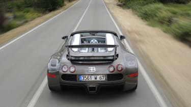 Bugatti Veyron Grand Sport rear