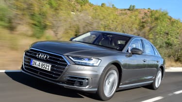 Audi A8 - front quarter dynamic