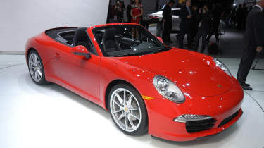 Detroit motor show: Porsche 911 Cabriolet