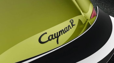 Porsche Cayman R coupe