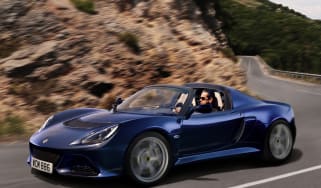 Lotus Exige S Roadster on the road