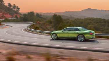 Bentley Flying Spur driving