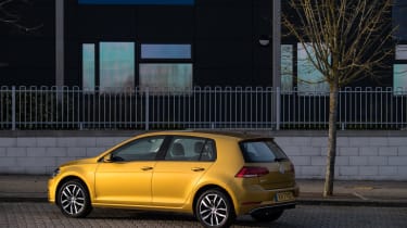 Volkswagen Golf rear three quarter static