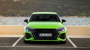 Audi RS3 2021 saloon – nose