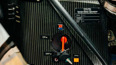 Jaguar XJR-15 interior details