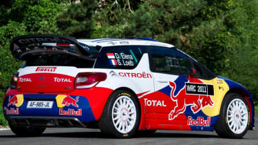 Citroen DS3 WRC racing car