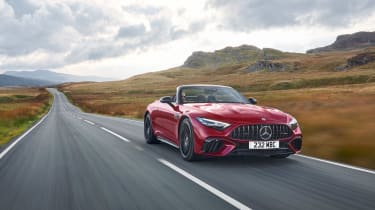 Mercedes-AMG SL55 – front tracking