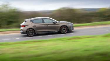 Cupra Leon review side