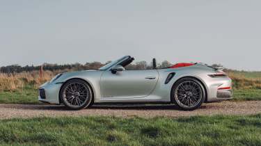 Porsche 911 Turbo S Cabriolet – side