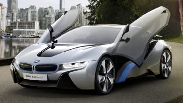 BMW i8 hybrid supercar concept
