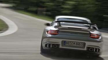 Porsche 911 GT2 RS rear corner