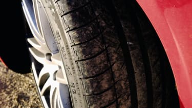 Audi RS4 tyre