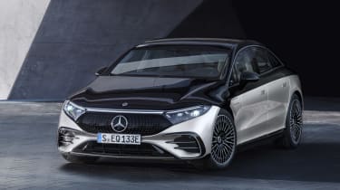 Mercedes-Benz EQS – front quarter static