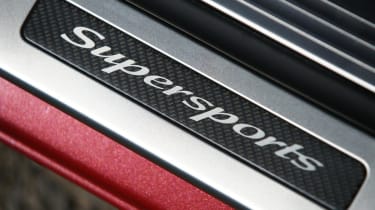 Bentley Conti GT Supersports convertible badge