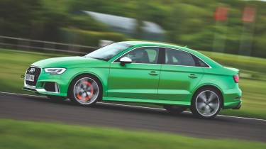 Audi RS3 (8V) on track