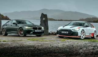 BMW M5 CS v Audi RS6 GT