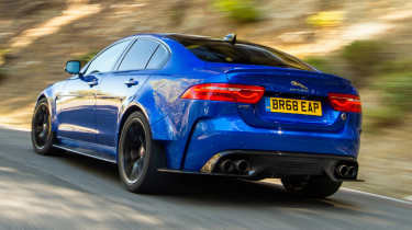 Jaguar XE SV Project 8 rear