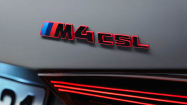 BMW M4 CSL – rear badge 2