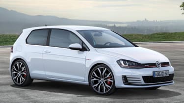 2013 VW Golf GTI front view