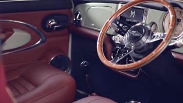 David Brown Automotive Mini Remastered interior