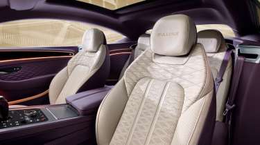 Bentley Continental GT Mulliner – seats