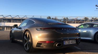 Porsche 911 on location - rear