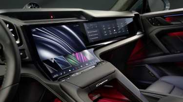 Porsche Cayenne EV interior