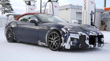 Maserati GranTurismo spied