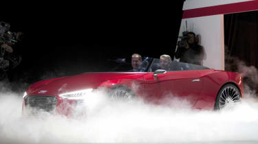New Audi e-tron Spyder revealed