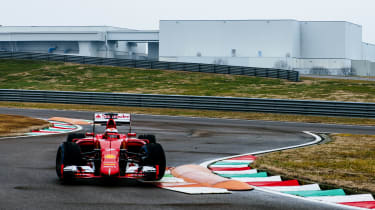 Ferrari testing 2017