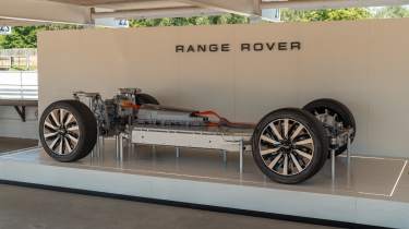 Range Rover Sport electric powertrain