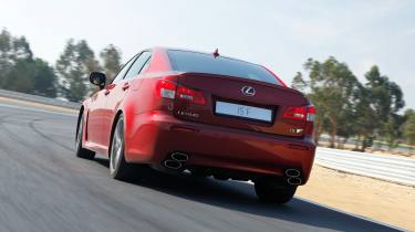 Lexus IS F – rear