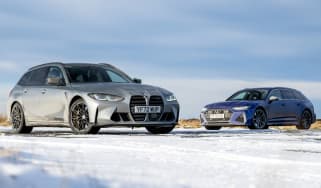 BMW M3 Touring vs Audi RS6 – twin static