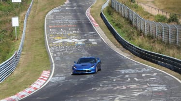 Corvette Stingray Nurburgring test