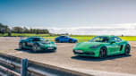 Porsche Cayman GTS 4.0 v Life110 Alpine A110 v Lotus Exige Sport 410