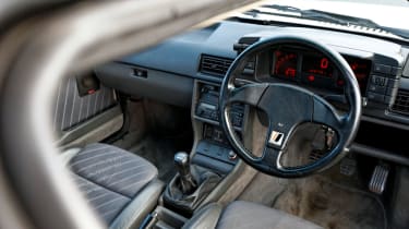 Audi quattro 20v interior with digital dash