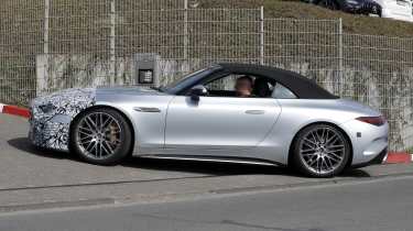 2026 Mercedes AMG GT and SL facelift spied