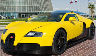 Special edition Bugatti Veyron at Qatar