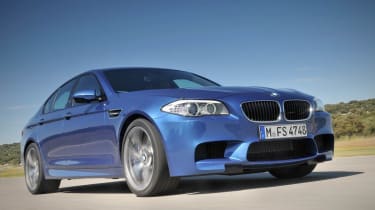 New BMW M5 saloon