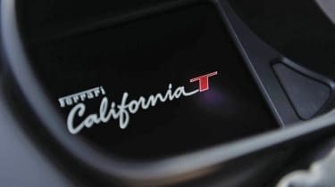 Ferrari California T display screen