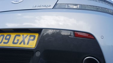 Aston Martin V12 Vantage rear