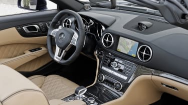 2013 Mercedes SL65 AMG interior dashboard