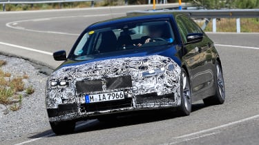BMW 5-series facelift - front quarter